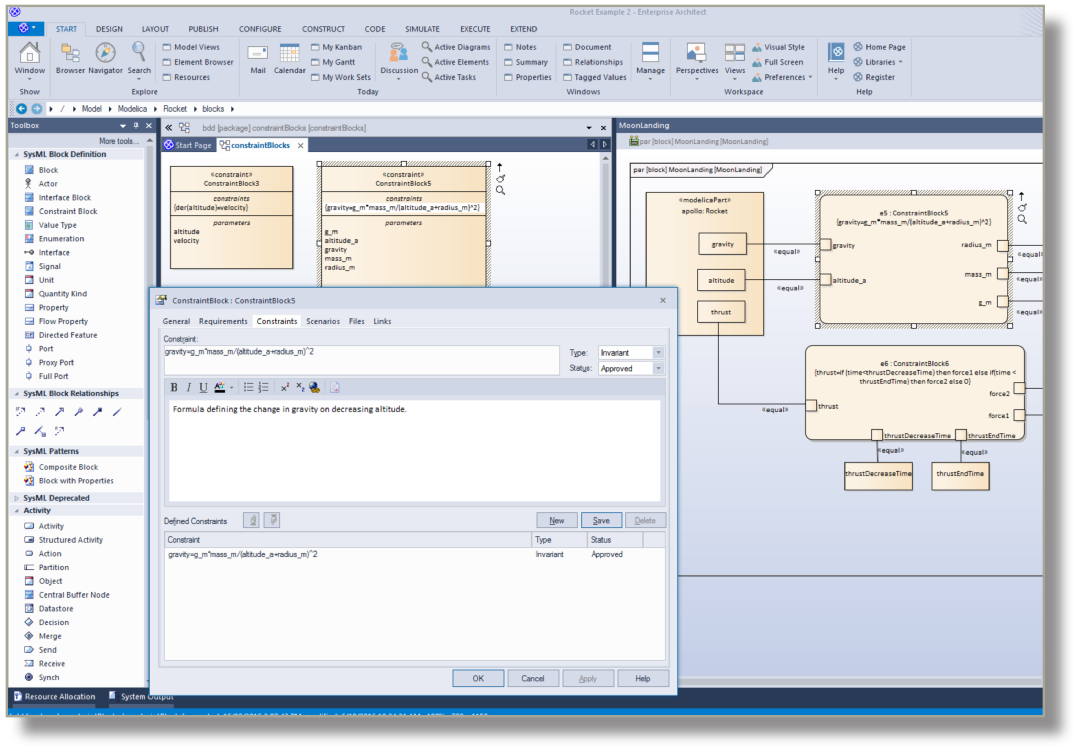 SysML Simulation with OpenModelica