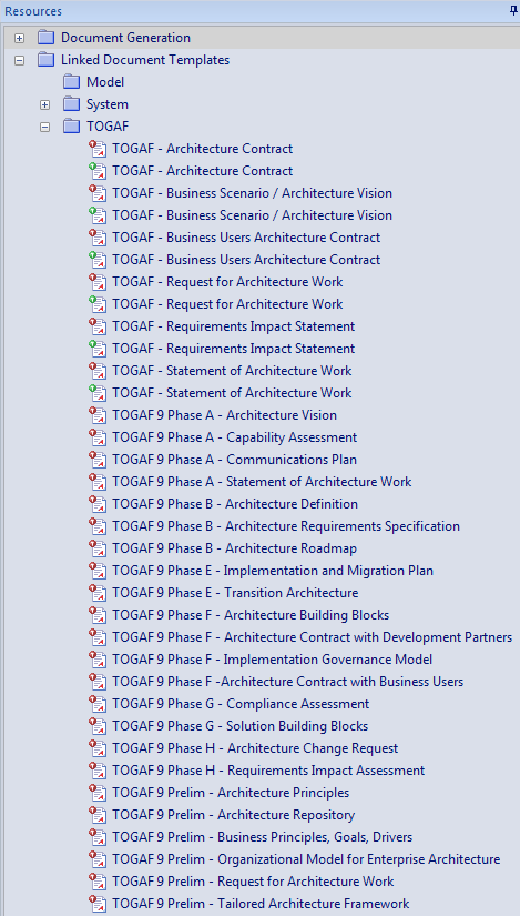documents templates