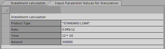 Using the DMN Input Parameter Values for Simulation using Sparx Systems Enterprise Architect.