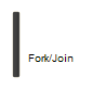 A Fork/Join used in UML Activity diagrams as modeled using Sparx Systems Enterprise Architect.
